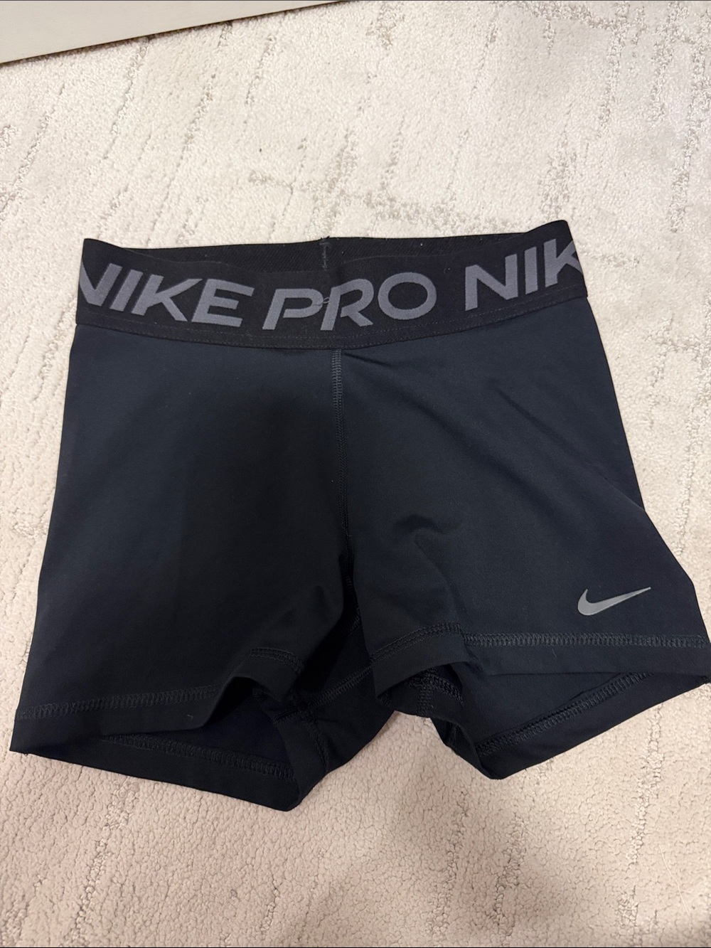 Nike Black Nike Pro Athletic Shorts